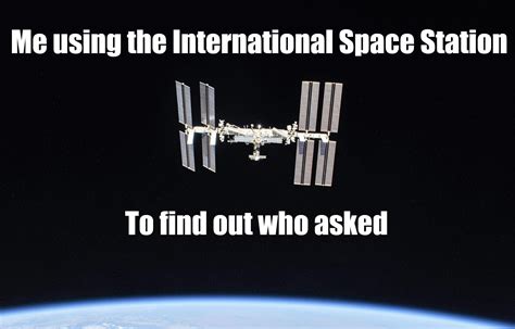 Using The Iss To Find Out Who Asked Who Asked Nobody Asked Know