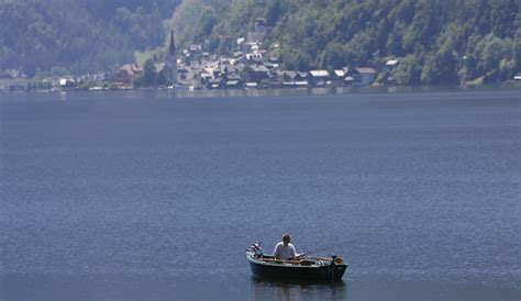 Fishing In Lake Hallstatt