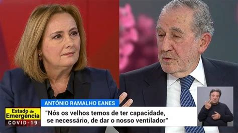 1 october 2020 at 11:00am est. Ramalho Eanes: magnifico, lúcido e exemplo - BOM DIA ...