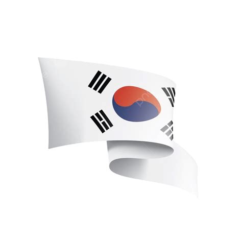 South Korean Flag Vector Png Images South Korean National Flag
