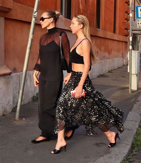 Kate Moss Spotted With Her Daughter Lila Grace Out In Rome Gotceleb