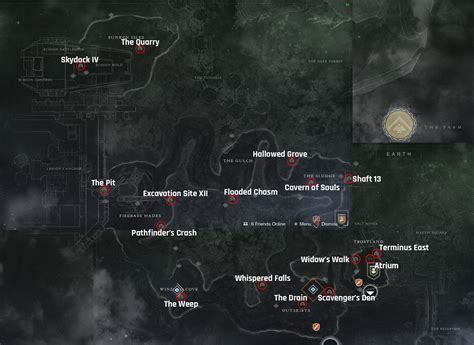 Destiny 2 Edz Lost Sector Map Vector U S Map