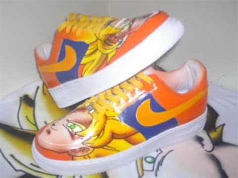 Browse our air force 1 dragon ball z collection for the very best in custom shoes, sneakers, apparel, and accessories by independent artists. CUSTOM SUPER SAIYAN GOKU FORCES - YouTube