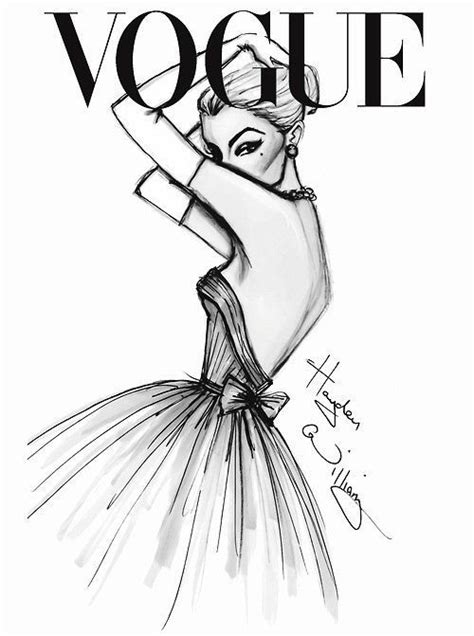 Vogue Girly Vogue Designer Magazine Fashions Fashion Sketches