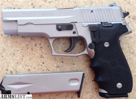 Armslist For Saletrade Sig Sauer P226 9mm Silverblack Refreshed