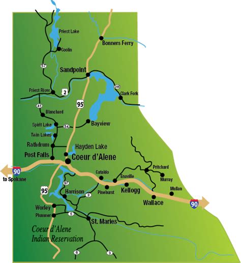 Idaho Canada Border Map Map San Luis Obispo