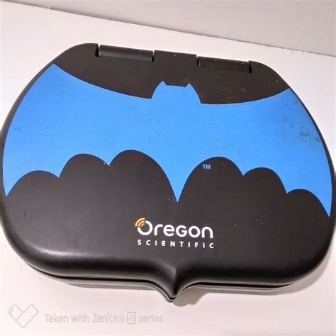 Laptop Infantil Do Batman Oregon Scientific Preto E Azul Brinquedo