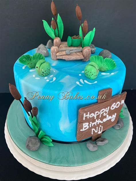 Gone Fishing Decorated Cake By Popsue CakesDecor