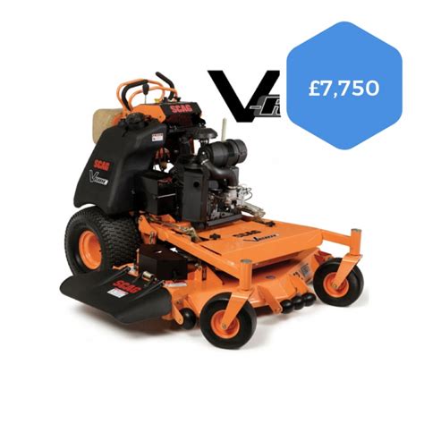 Scag V Ride 2 48 Or 52 Stand On Mower Special Offer From £7750 Vat