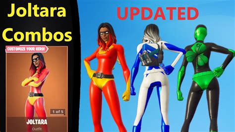 Updated Joltara Skin Combos In Fortnite Customize Your Hero Youtube