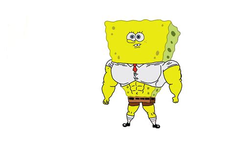 Buff Spongebob By Theultimatepugfan On Deviantart