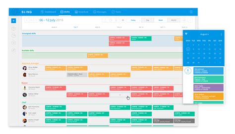 The team's schedule changes week to week. How To Create A Weekly Schedule Template | Sling