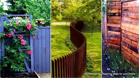 The combination of its sleek design and black finish makes it good to decorate a modern minimalist home. 37 Awesome Pallet Fence Ideas to Realize Swiftly in Your Backyard