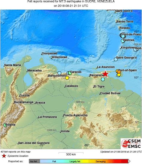 Rt On Twitter 7 0 Earthquake Rocks Northern Venezuela Coast Usgs Lo047dyk1h