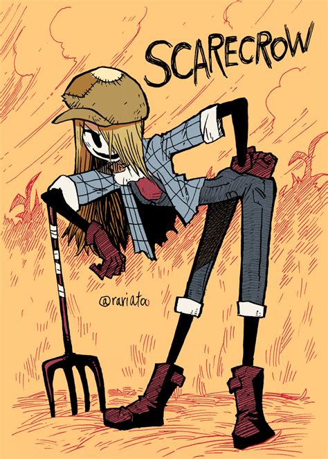 Scarecrow Girl By Rariatoo Gijinka Moe Anthropomorphism ファンタジーの