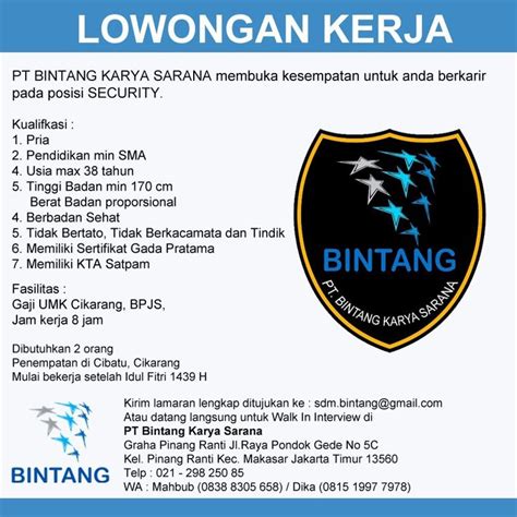 Berikut kami informasikan terkait posisi, persyaratan dan berkas lamaran yang dibutuhkan dalam mengajukan lowongan kerja tersebut. Lowongan Kerja Pt Sukorintex Batang - BUMN PT SMF Buka ...