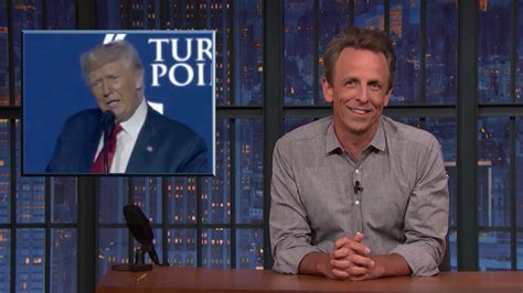 Seth Meyers Mocks Trump For His Imaginary Friends The New York Times