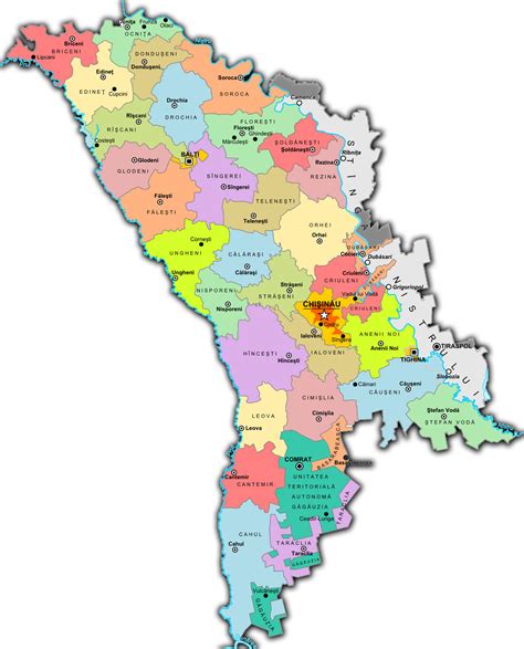 Harta Moldova Harta