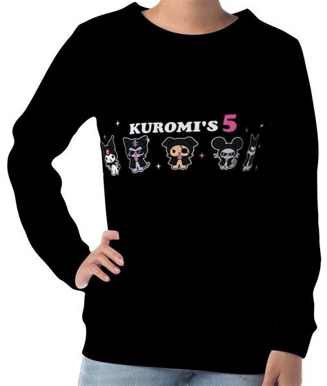 Kuromi Women's Long Sleeve Sweatshirts Wb104 Aco30073 | Long sleeve sweatshirts, Sweatshirts ...