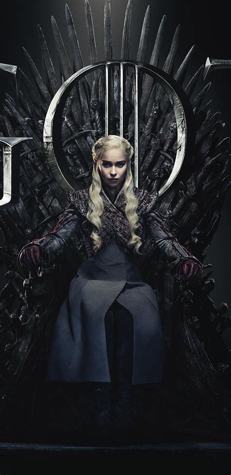 1440x2960 Resolution Daenerys Targaryen Game Of Thrones Season 8 Poster