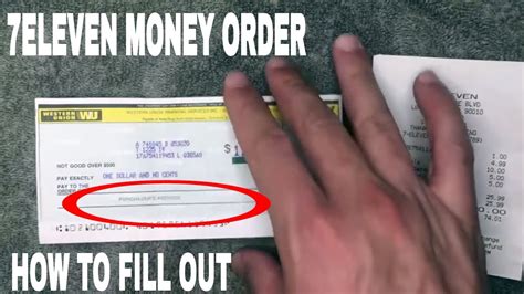 Regardless of the type of money order you are using, you must know how to fill it out. How To Fill Out 7/11 Western Union Money Orders 🔴 - YouTube