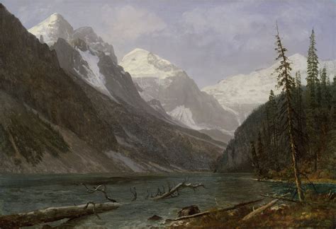 Montanhas Rochosas Canadenses Albert Bierstadt