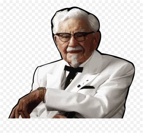 Fast Food History Kfc Colonel Sanders Png Kfc Colonel Icon Free