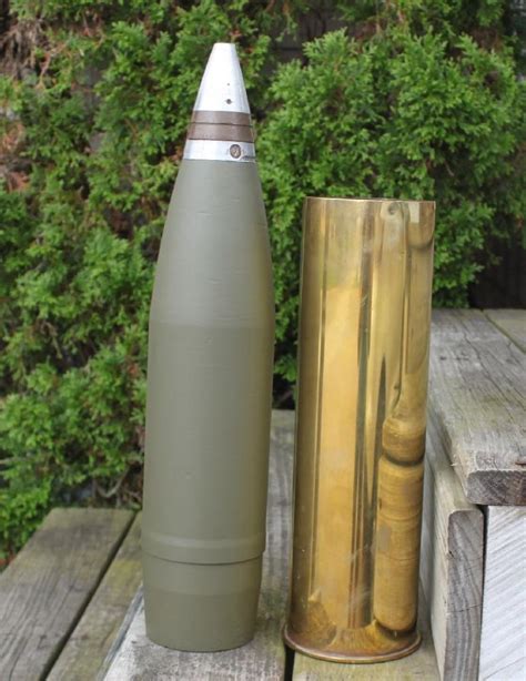 105mm Artillery Shell And Projectile Firearms And Ordnance Us