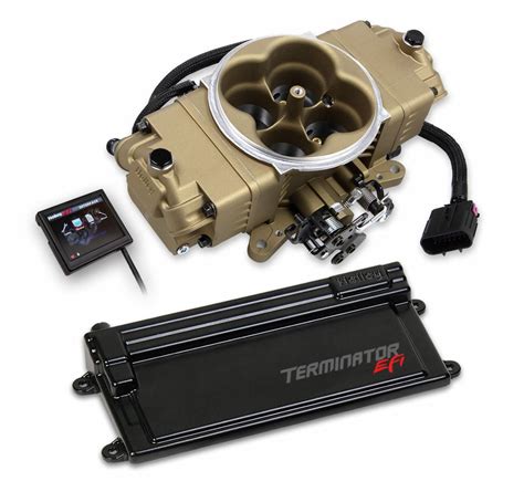 Holley Terminator Stealth Efi System With Transmission Control Gold