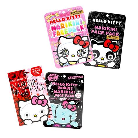 Hello Kitty Narikiri Face Mask Thinkgeek Hello Kitty Makeup Hello Kitty Collection Hello