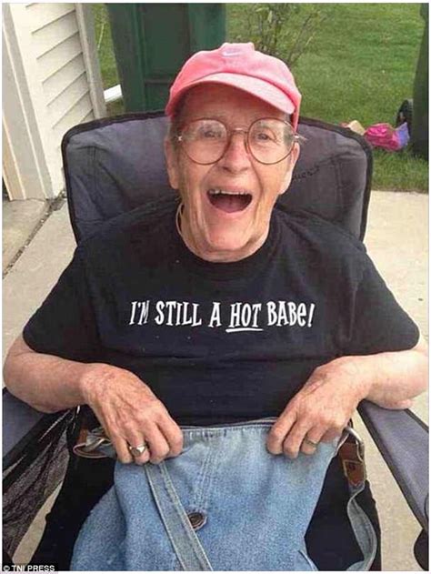 Old People Wear VERY Inappropriate T Shirts Daily Mail Online
