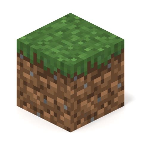 Minecraft Grass Block Free 3d Model Cgtrader