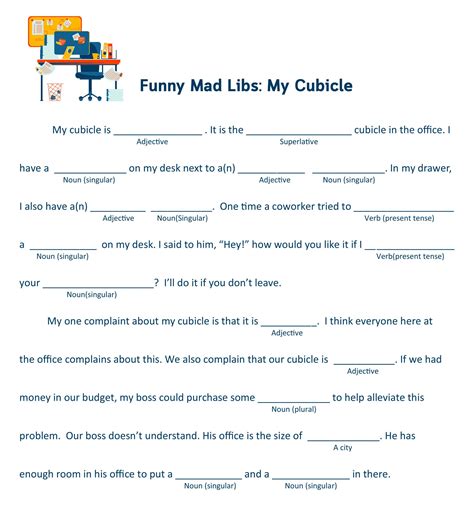 Make funny stories with our online mad libs. 10 Best Office Mad Libs Printable - printablee.com