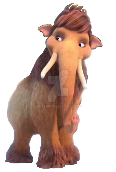 Ice Age Animated Films Martha The Woolly Mammoth By Leivbjerga On