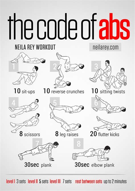 Reverse crunches (30 to 60 seconds) rather than bringing your body up from the floor to your legs as you would in a traditional crunch, the reverse crunch hits the abs. Pin by Marcia Minor on Fitness | Neila rey workout, Abs ...