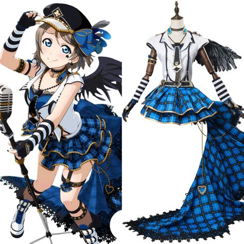 Love Live Lovelive Cosplay Sunshine Watanabe Bouquet Punk Rock Cosplay