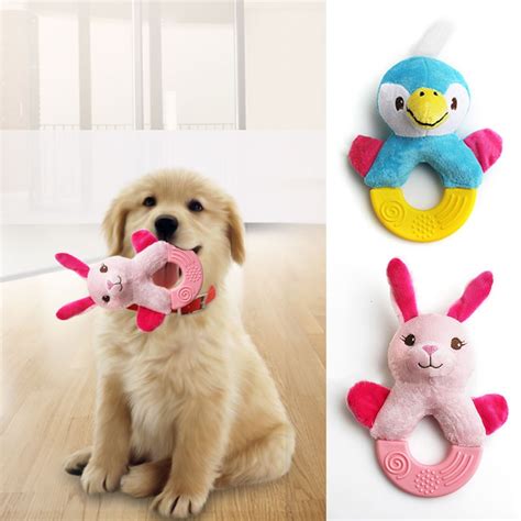 1pc Dog Squeaky Toys Pet Puppy Squeak Interactive Throwing Chew Toy