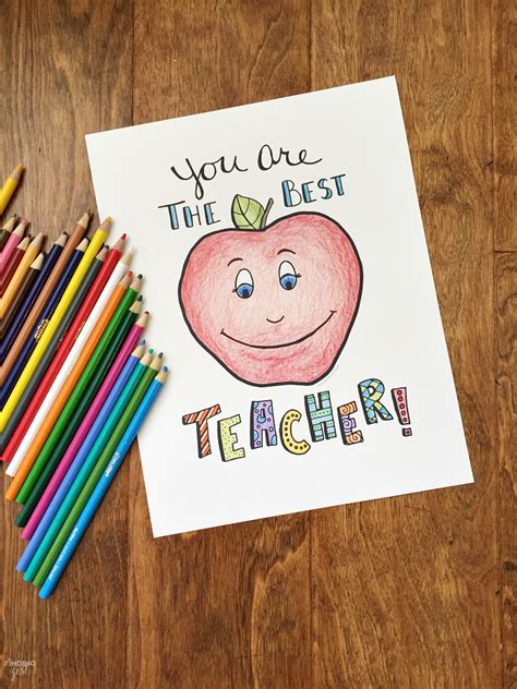 Teacher Appreciation Coloring Pages Background