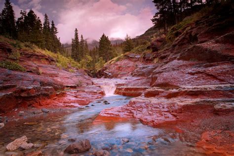 Red Rock Canyon Waterton National Park By Gary Kuiken Via 500px