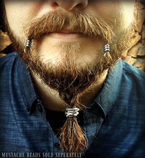 Dwarvendom Beard Bead Kit Tibetan Alloy Viking Beard Rings Etsy