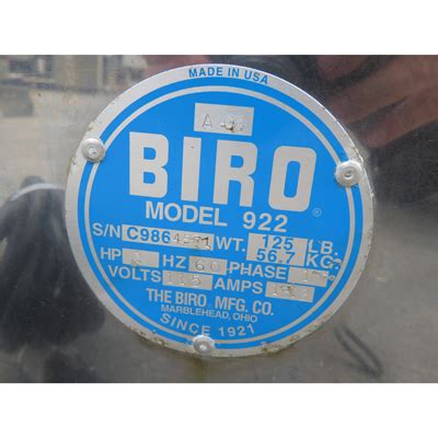 Deli works, holly ridge, north carolina. Biro 922 Meat Grinder, Used Good Condition Butcher ...