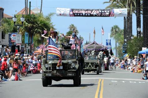 Huntington Beach 4th Of July Parade California Usa Editorial Photo