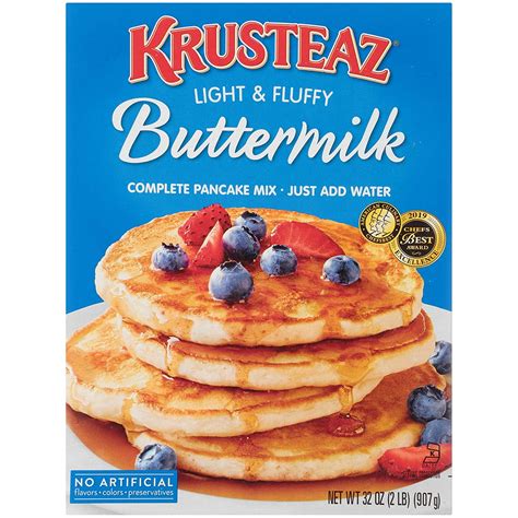 Krusteaz Light And Fluffy Buttermilk Pancake Mix No Artificial Flavors
