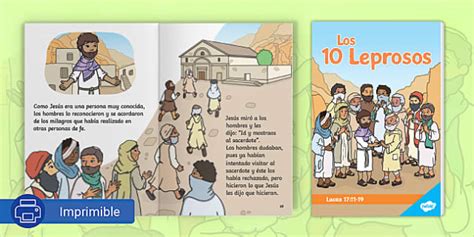 Ebook Los 10 Leprosos Historias Bíblicas Twinkl