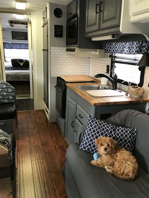 Camper Remodel Ideas That Will Inspire You To Remodel Your Own Organization Obsessed