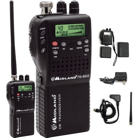Midland 75 822 40 Channel Handheld Cb With Weather
