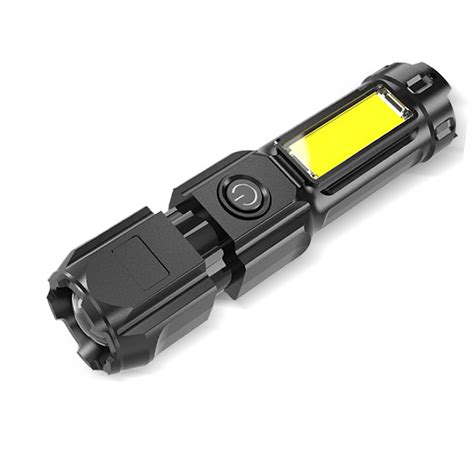 Led Rechargeable Flashlight Mini Handheld Zoomable High Flashlight