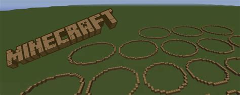 How To Make Circles In Minecraft Guide Circle Chart Techalook