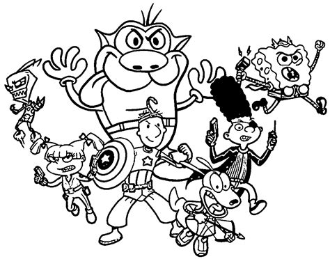 Https://wstravely.com/coloring Page/90s Cartoon Coloring Pages