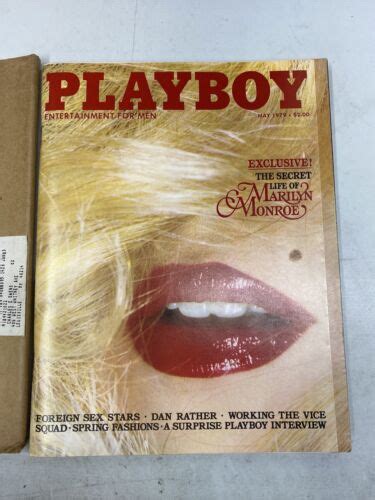 Mavin Playboy Magazine May Marilyn Monroe Michele Drake Complete